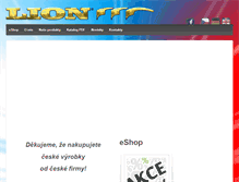 Tablet Screenshot of bohemia-sport.cz